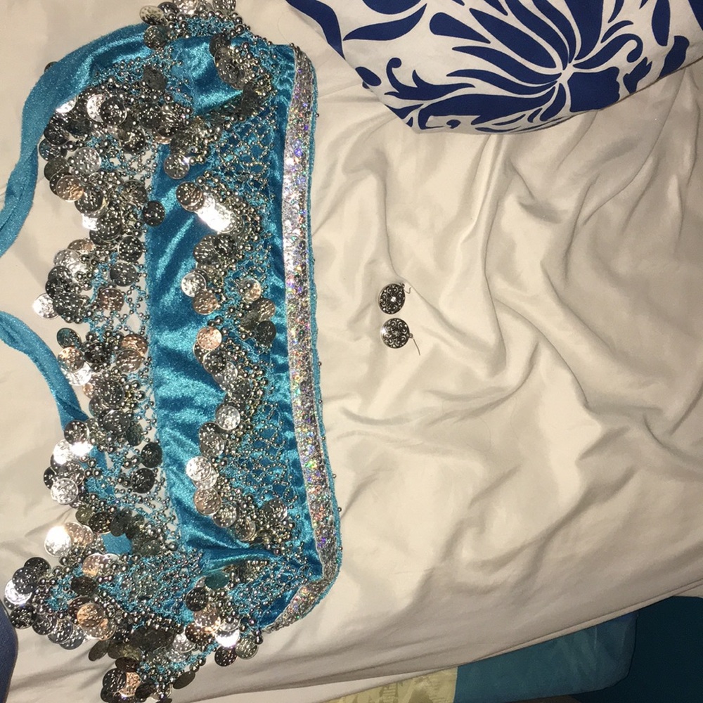 Belly dancer skirt